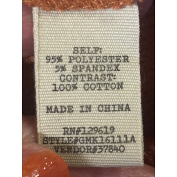 Gimmicks by BKE rust crochet maxi dress, romantic boho, festival, western - Picture 8 of 8